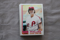 STEVE CARLTON 1982 TOPPS BASEBALL CARDS - CARD #480 - NM-MT - LOT OF 37 - #82