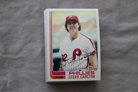 STEVE CARLTON 1982 TOPPS BASEBALL CARDS - CARD #480 - NM-MT - LOT OF 37 - #82