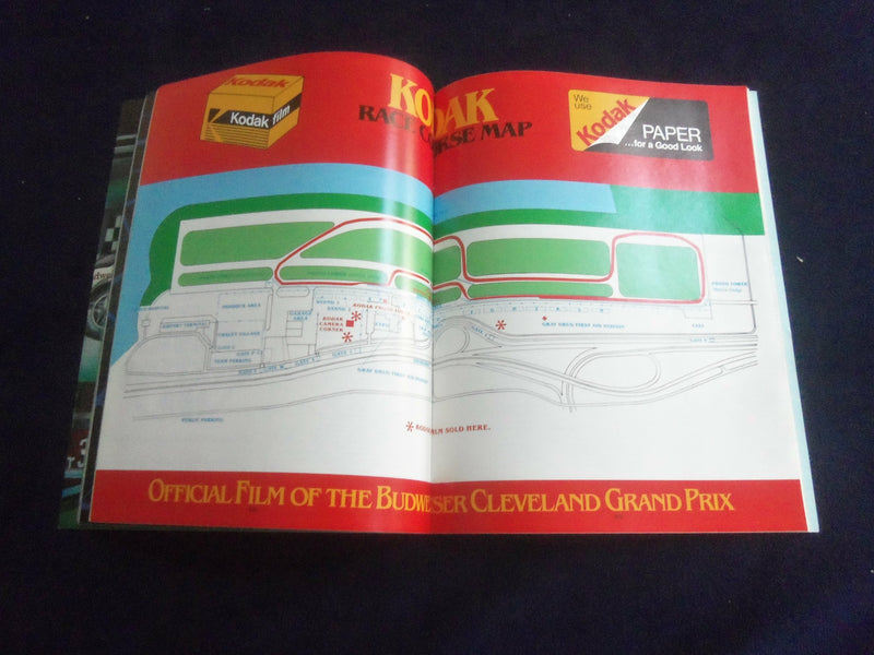 1984 JULY 6-8 BUDWEISER CLEVELAND GRAND PRIX RACING PROGRAM - SP 3804B