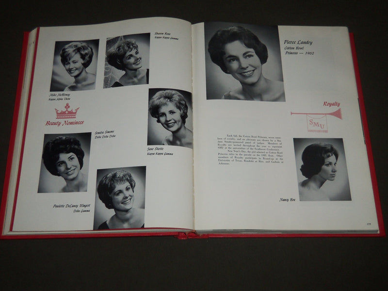 1962 THE ROTUNDA SOUTHERN METHODIST UNIVERSITY YEARBOOK - JERRY MAYS - YB 1150