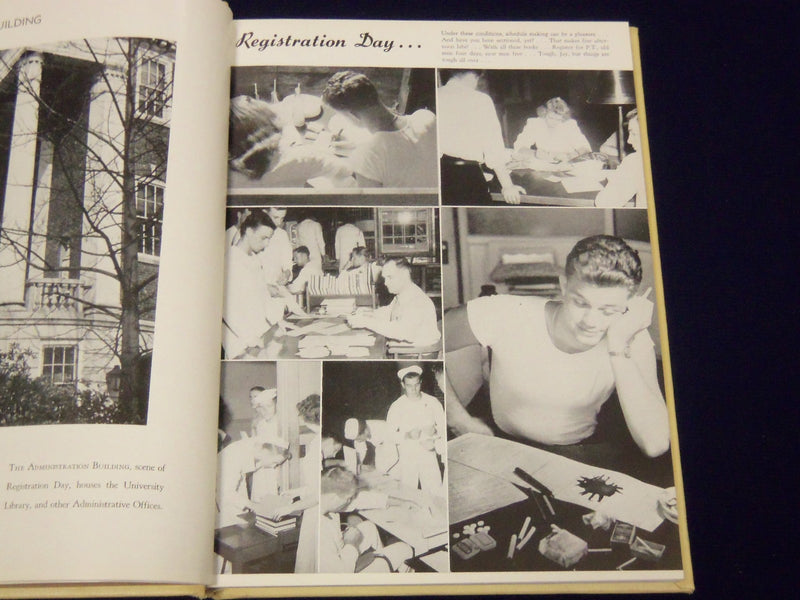 1944 THOROUGHBRED UNIVERSITY OF LOUISVILLE KENTUCKY COLLEGE YEARBOOK - YB 664