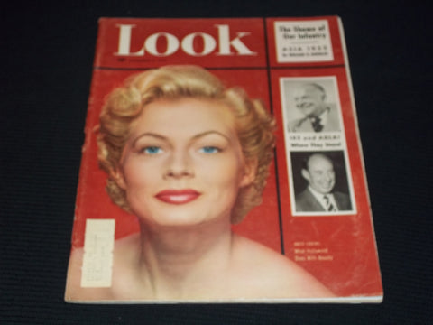 1952 NOVEMBER 4 LOOK MAGAZINE - ANITA EKBERG FRONT COVER - E 20417