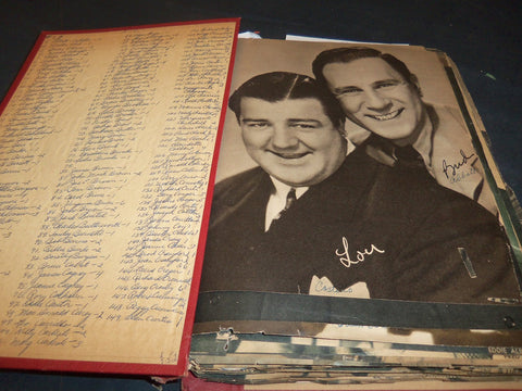 HUGE MOVIE STAR SCRAPBOOK - LOADED - BARRYMORE - COOPER - 11A