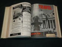 1956 JANUARY-DECEMBER TRAVEL MAGAZINE BOUND VOLUME - GREAT COVERS - KD 5998