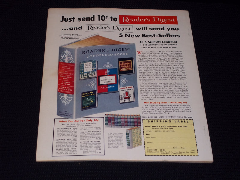 1958 SEPTEMBER MODERN SCREEN MAGAZINE - DEBBIE & EDDIE FRONT COVER - E 14514