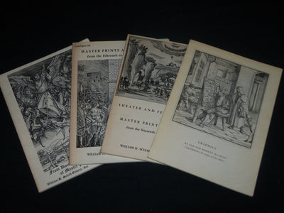WILLIAM H. SCHAB GALLERY CATALOGUES LOT OF 4 - #53, 59, 60 & 61 - O 1399