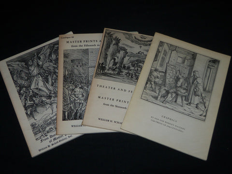 WILLIAM H. SCHAB GALLERY CATALOGUES LOT OF 4 - #53, 59, 60 & 61 - O 1399