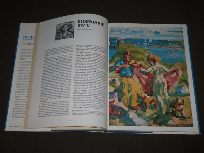 1979 20 FIGURE PAINTERS AND HOW THEY WORK BOOK - FIRST PRINTING - I 1688