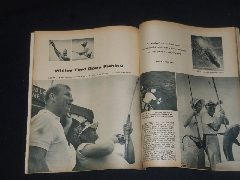 1958 MARCH SPORT MAGAZINE - LEW BURDETTE COVER - SP 8497