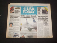 1999 MARCH 10 USA TODAY NEWSPAPER - CAMAPIGN FUND IS RUNNING LOW - NP 8010