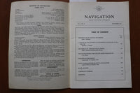 1952 DECEMBER NAVIGATION - INSTITUTE OF NAVIGATION - SOFTCOVER BOOK - K 3173