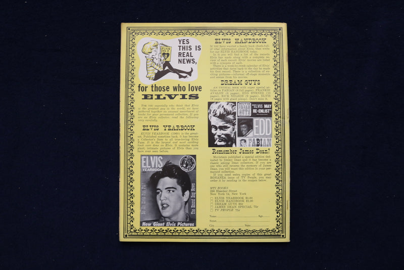 1960'S TV TOWN MAGAZINE - PEYTON PLACE - MIA FARROW COVER - E 19322