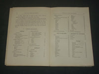 1902 TABLE DES MATIERES FRENCH BOOK - SOCIETE ROYALE BELGE - J 5913