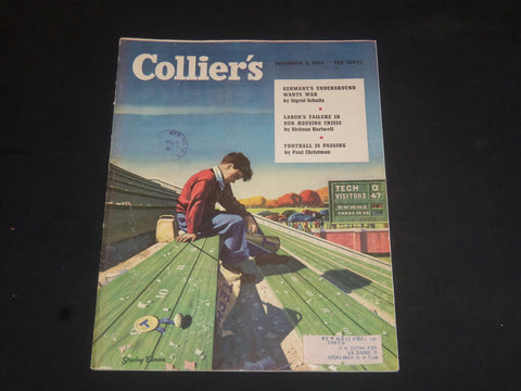 1947 NOV 8 COLLIER'S MAGAZINE - GREAT ILLUSTRATIONS, ARTICLES & ADS - SP 7840