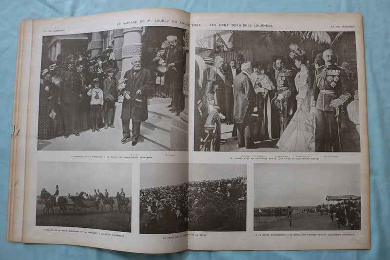 1903-1904 LA VIE ILLUSTREE MAGAZINE - FRENCH - LOT OF 2 - K 2541