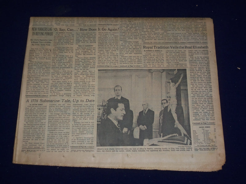 1976 JULY 6 THE NEW YORK TIMES - CARTER SAYS MUSKIE QUALIFIED FOR VP - NP 3006