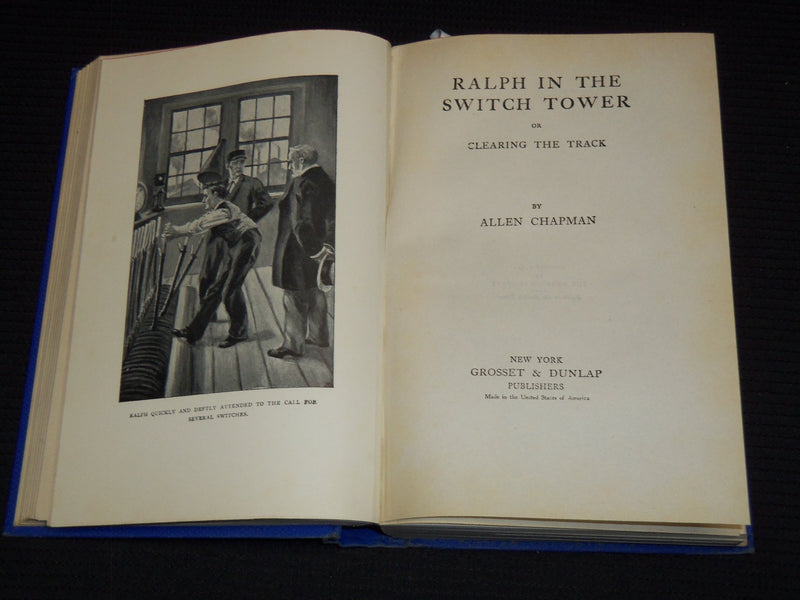 1906-1910 RALPH ON THE RAILROAD 4 NOVELS IN ONE BY ALLEN CHAPMAN - KD 7846