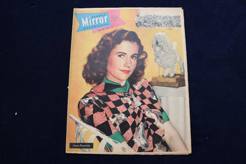 1948 MAY 9 NY MIRROR MAGAZINE - JOYCE REYNOLDS COVER - E 22463