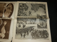 1915 NOV 14 NEW YORK TIMES PICTURE SECTION - HARVARD PRINCETON GAME - NP 5601