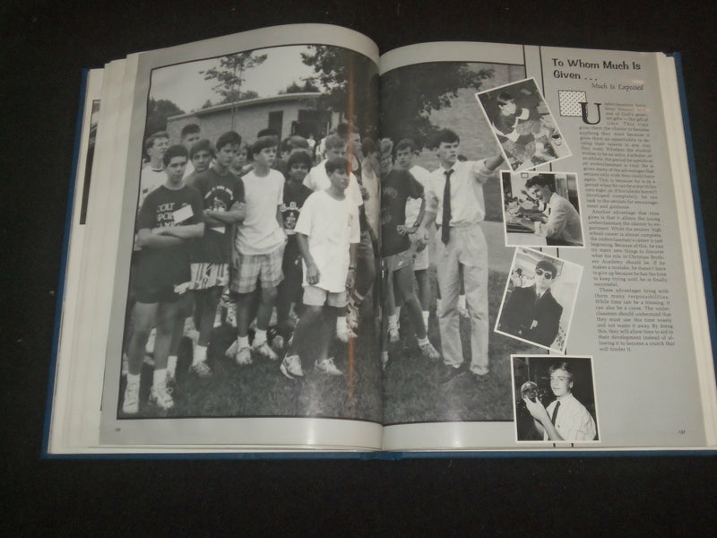1990 CHRISTIAN BROTHERS ACADEMY YEARBOOK - LINCROFT, NEW JERSEY - YB 2269