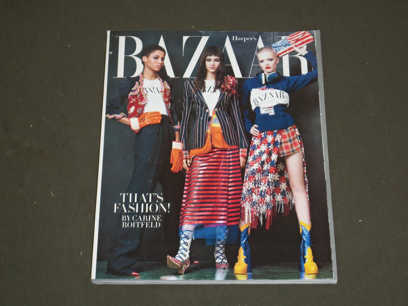 2016 MARCH HARPER'S BAZAAR MAGAZINE - DREW BARRYMORE COVER - B 3705