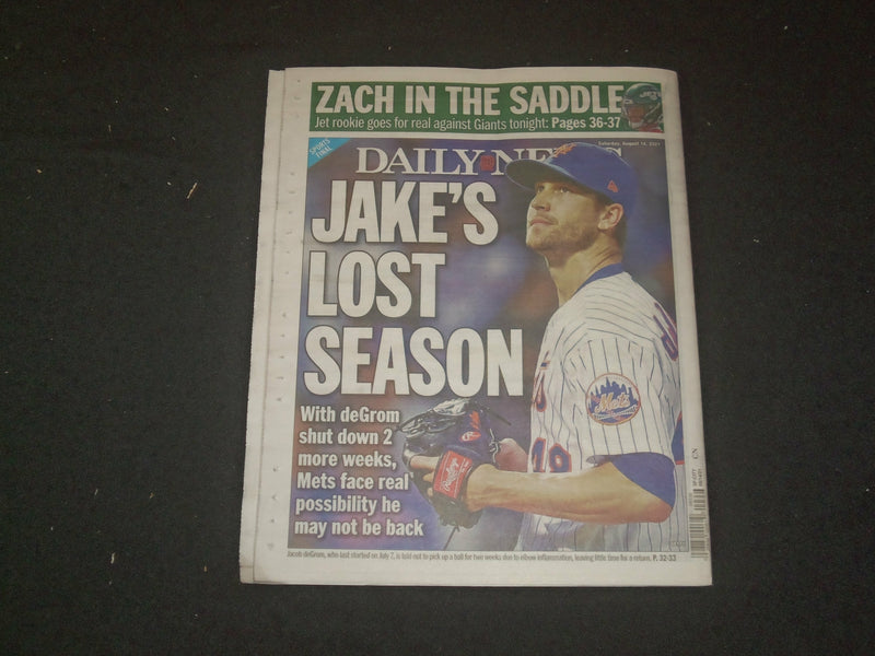 2021 AUGUST 14 NEW YORK DAILY NEWS NEWSPAPER - GOV. CUOMO IMPEACH OUTRAGE!