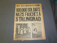 1942 SEP 26 LA PATRIE NEWSPAPER-FRENCH-100,000 SOLDATS NAZIS A STALINGRAD-FR2103