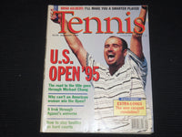 1995 SEPTEMBER TENNIS MAGAZINE - ANDRE AGASSI COVER - E 9741