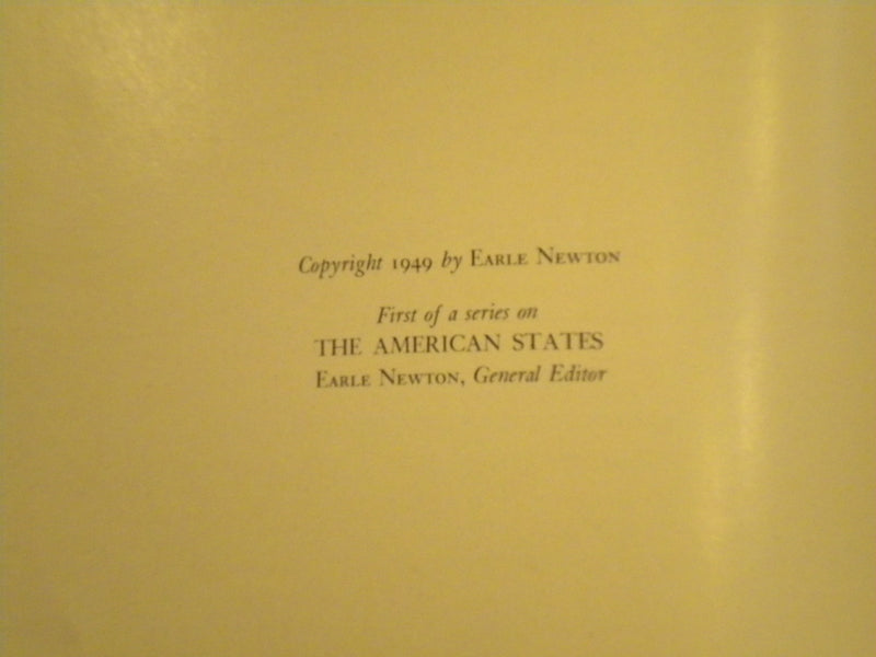 1949 THE VERMONT STORY 1749-1949 HARDCOVER BOOK BY EARLE NEWTON - KD 8124