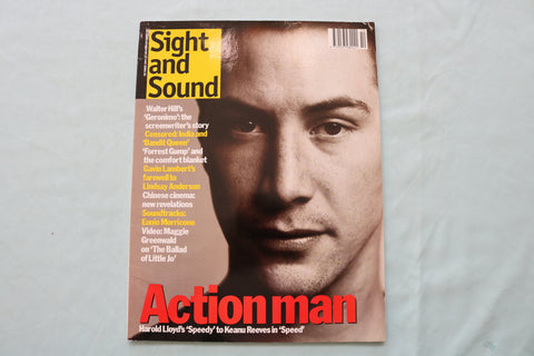 1994 OCTOBER SIGHT AND SOUND MAGAZINE - KEANU REEVES IN SPEED COVER - E 19410