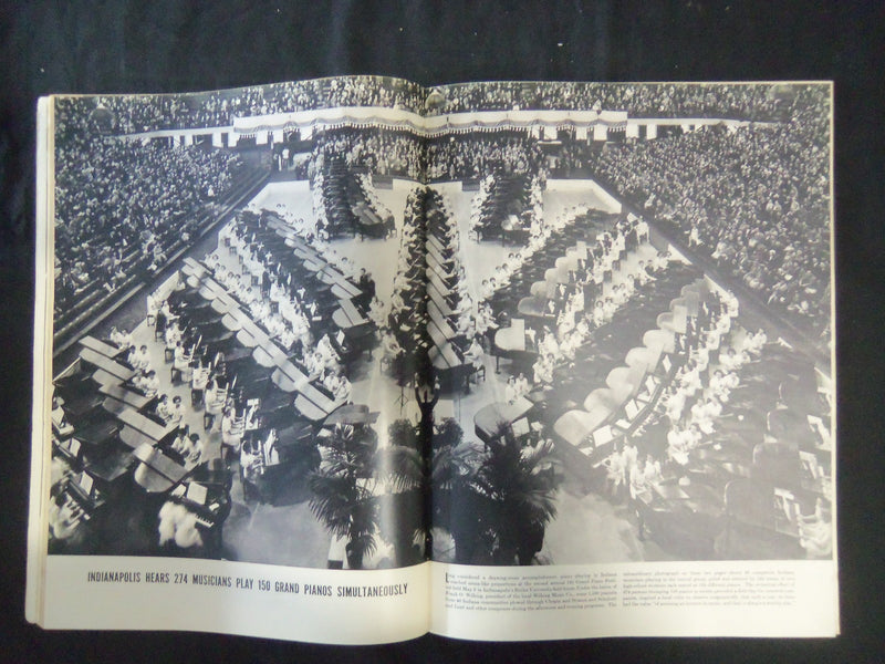 1937 MAY 17 LIFE MAGAZINE - DIONNE QUNTUPLETS GOING ON 3 - L 26