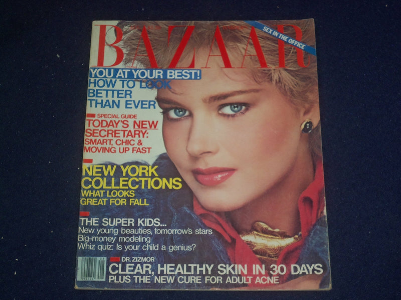 1980 AUGUST HARPER'S BAZAAR MAGAZINE - VALERIE LOHR COVER - ST 6563