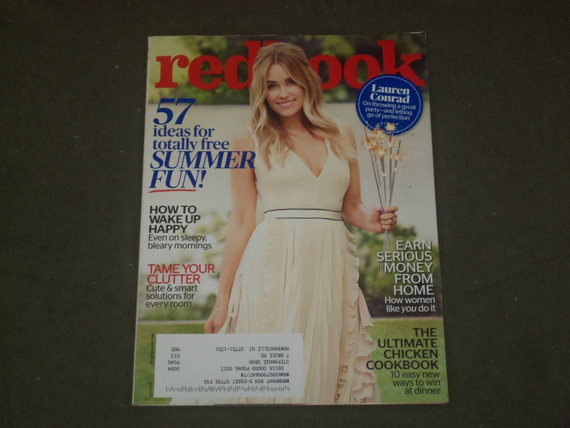 2016 JULY REDBOOK MAGAZINE - LAUREN CONRAD COVER - B 1606
