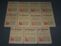 1903 THE PHILISTINE MAGAZINE LOT OF 11 ISSUES - BY ELBERT HUBBARD - WR 709I