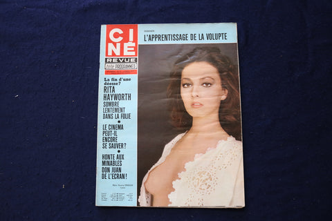 1977 MARCH 10 CINE REVUE MAGAZINE - MARIA ROSARIS OMAGGIO COVER - E 23498
