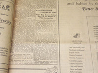 1922 APRIL 16 NEW YORK TIMES - M'CORMACK BETTER AFTER THIRD LANCING - NT 8582