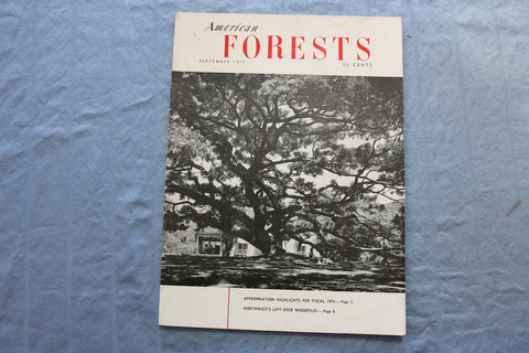 1953 SEPTEMBER AMERICAN FOREST MAGAZINE - SP 4923T