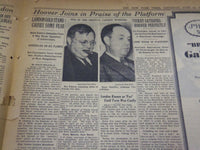 1936 JUNE 13 NEW YORK TIMES - KNOX NOMINATED FOR VICE PRESIDENT - NT 2108