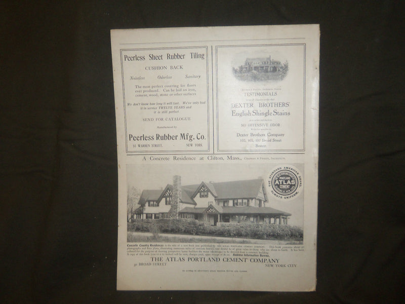 1906 DECEMBER THE HOUSE & GARDEN MAGAZINE - GREAT PHOTOS & ADS - ST 780