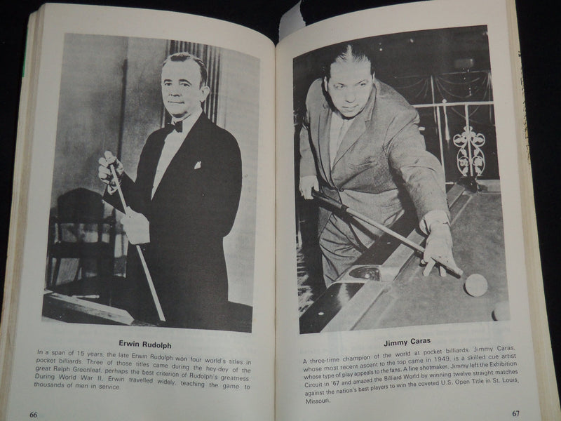 1968 ALL POCKET AND CARON BILLLIARD GAMES RULE BOOK - J 8937