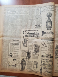 1917 NOVEMBER 20 NEW YORK TIMES - LLOYD GEORGE DEFENDS WAR COUNCIL PLAN- NT 8082