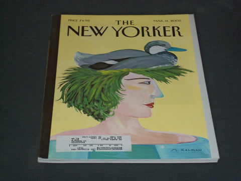 2005 MARCH 14 THE NEW YORKER MAGAZINE - ILLUSTRATED COVER - NY 2024