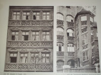 1906 ALT-NURNBERGS PROFANARCHITEKTUR LOT OF 112 PLATES - GERMAN - O 2081