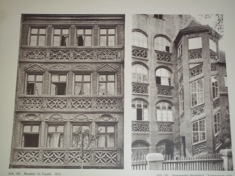 1906 ALT-NURNBERGS PROFANARCHITEKTUR LOT OF 112 PLATES - GERMAN - O 2081