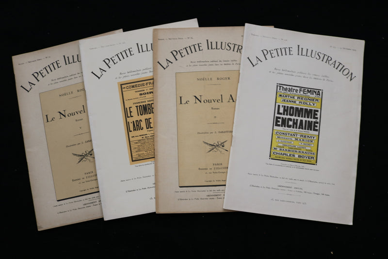 1923-1931 LA PETITE ILLUSTRATION MAGAZINE - FRENCH - LOT OF 45 - O 3691