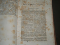 1835 THE WORKS OF SAMUEL JOHNSON IN 2 VOLUMES BY AUTHUR MURPHY - KD 4341