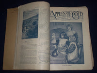 1905-1907 APPLES OF GOOD MAGAZINE BOUND VOL LOT OF 3 - ILLUSTRATIONS - KD 2105