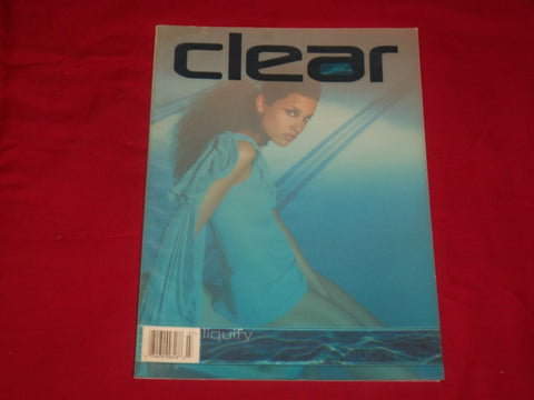 CLEAR MAGAZINE VOLUME I ISSUE 3- LIQUIFY - FASHION & ARCHITECTURE - RC 323