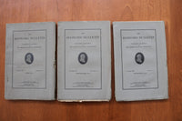 1909-1910 THE ECONOMIC BULLETIN QUARTERLY - LOT OF 5 - O 3916