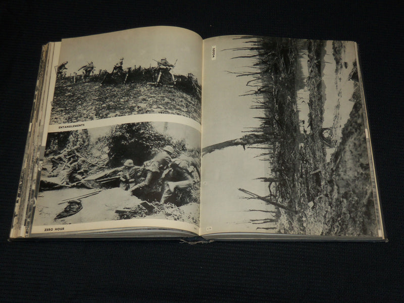 1933 THE FIRST WORLD WAR PHOTOGRAPHIC HISTORY HARDCOVER BOOK - R 708S